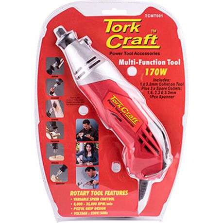 Tork Craft - Rotary Variable Speed Mini Tool 170W - DEFAULT TITLE