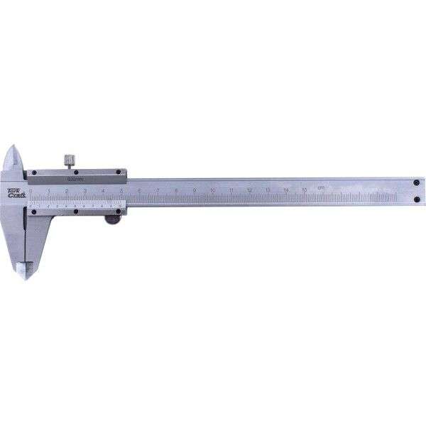 Tork Craft Vernier 150Mm Carbon Steel Metric 0.02 Acc - DEFAULT TITLE