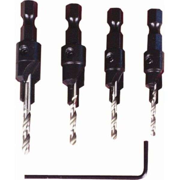 Tork Craft Screw Pilot Set 5 Piece Carded - DEFAULT TITLE