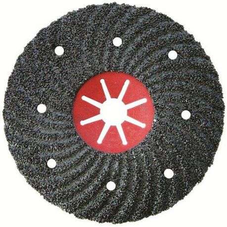 Tork Craft Vulcanized Fibre Disc 180Mm 24 Grit Bulk - DEFAULT TITLE