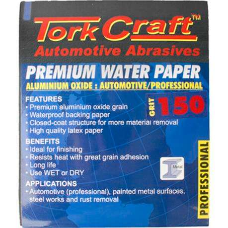 Tork Craft Premium Waterproof Paper  150 Grit 230  X 280 (50 Piece) Automotive -