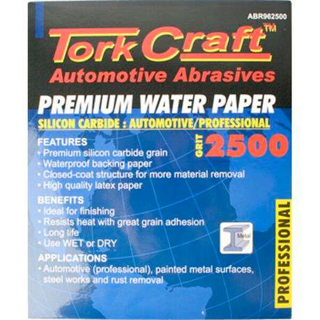 Tork Craft Premium Waterproof Paper  2500 Grit 230  X 280 (50 Piece) Automotive -