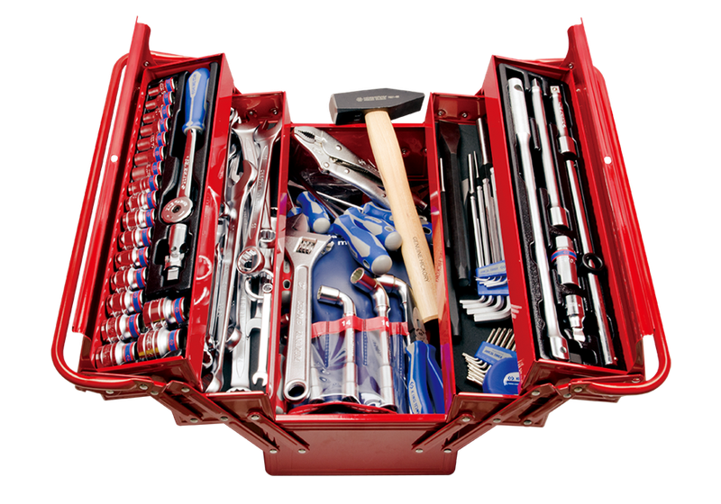 King Tony Mechanics And Millwright Tool Box Set 103 Pieces