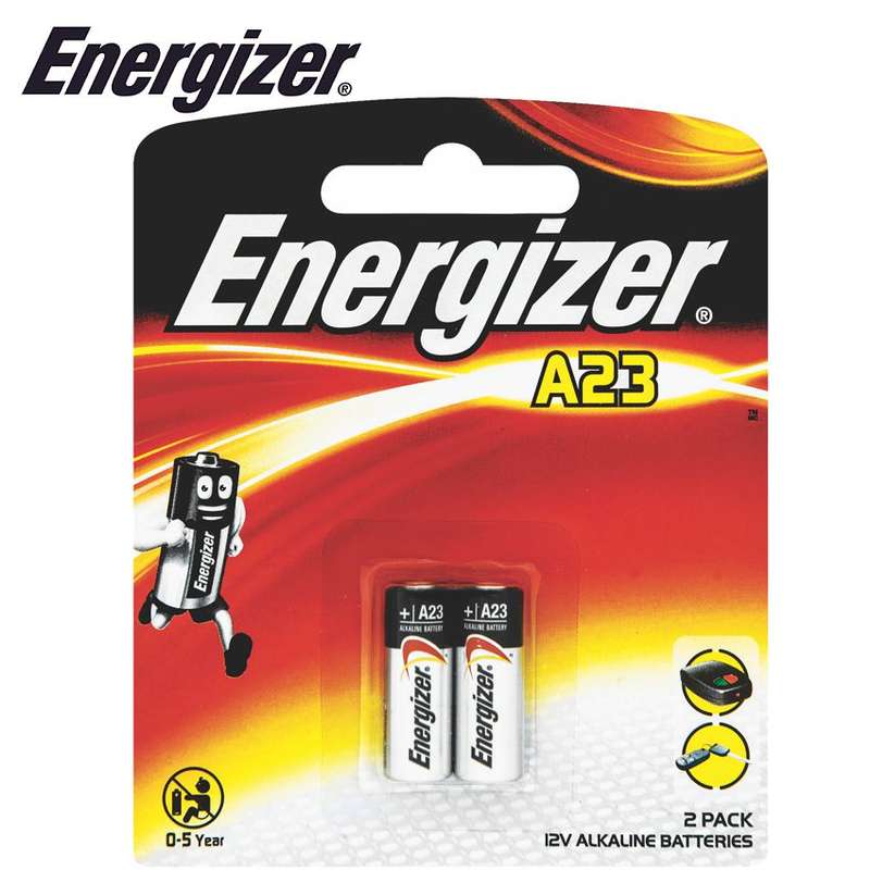 Energizer 12V Alkaline Battery 2 Pack A23