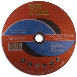 Tork Craft Cutting Disc Steel And Ss 230 X 2.5 22.22Mm - DEFAULT TITLE