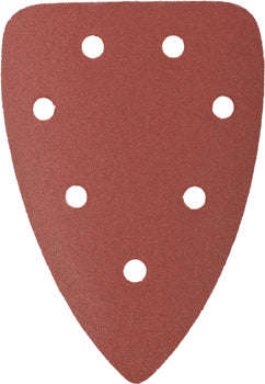 Tork Craft Sanding Tri - 180 Grit 145 X 145 X 100Mm 5/Pack For Tcms Hook And Loop - DEFAULT TITLE