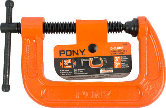 Pony 75Mm 3' C-Clamp - DEFAULT TITLE