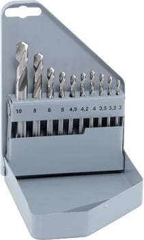 Alpen Hss Cobalt 10 Pcs Set Km Pz10 3 3.2 3.5 4 4.2 4.5 5 6 8 10Mm - DEFAULT TITLE