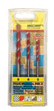 Alpen Multicut Drill Bit Set 3 Piece 5.6.8 Mm - DEFAULT TITLE
