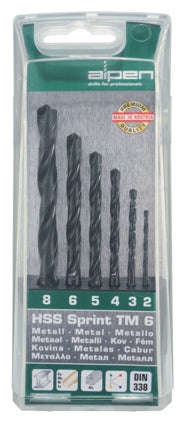 Hss Sprint Drill Bit Set 6 Piece 2 - 8Mm - DEFAULT TITLE