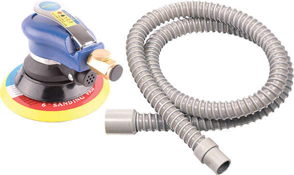 Aircraft Air Orbital Sander 150Mm Hook And Loop With Dust Extraction - DEFAULT TITLE
