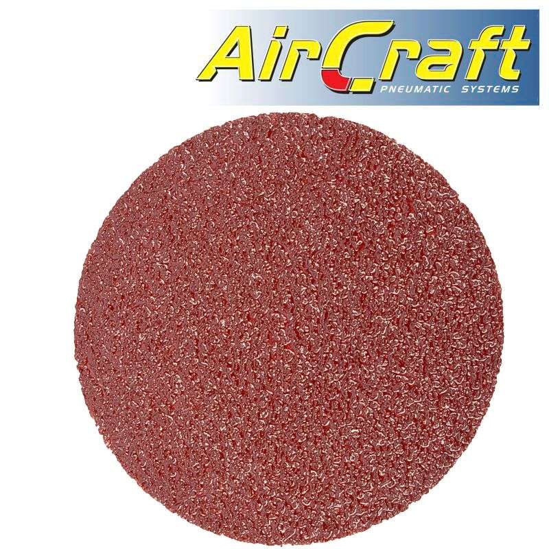 Aircraft Sanding Disc 50Mm 60Grit Hook And Loop 10Pk For Air Angle Sander 2' - DEFAULT TITLE