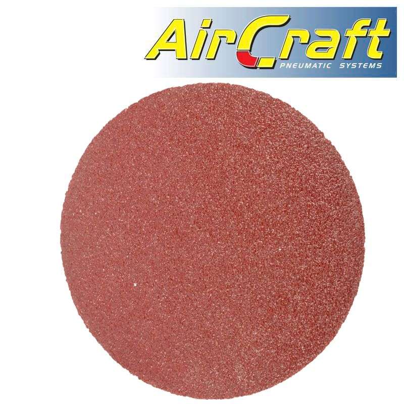 Aircraft Sanding Disc 50Mm 120Grit Hook And Loop 10Pk For Air Angle Sander 2' - DEFAULT TITLE