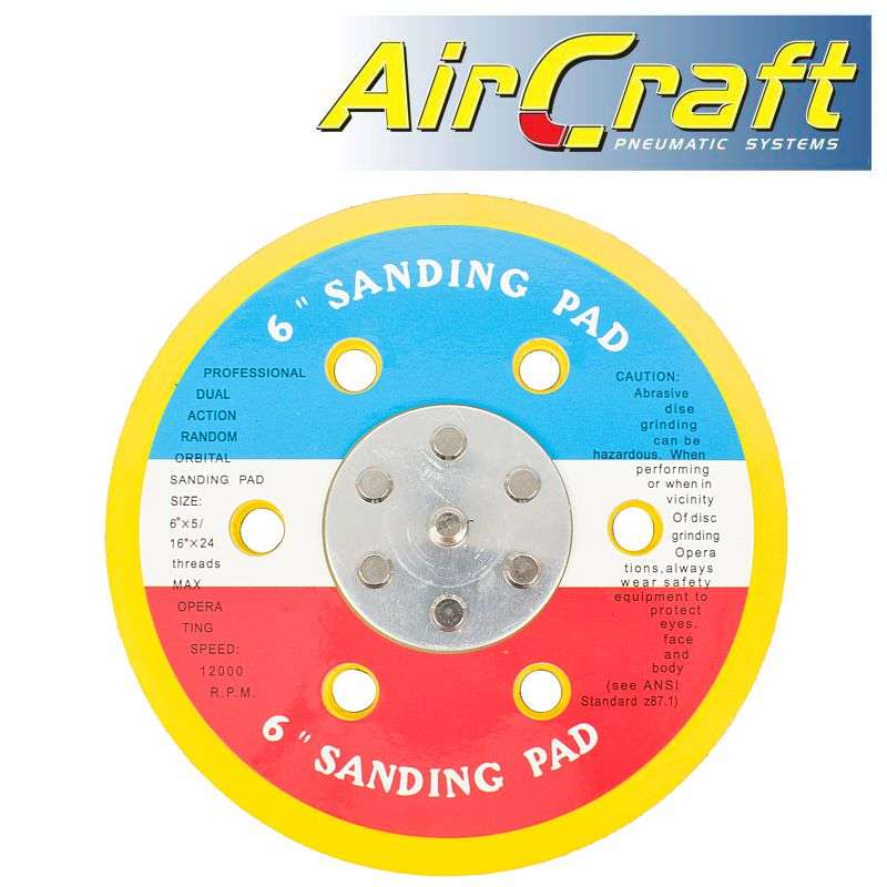 Aircraft Sanding Pad For Air Palm Sander At0026