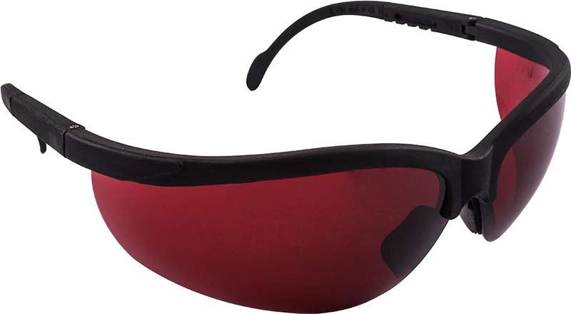 Tork Craft Safety Eyewear Glasses Red Lens - DEFAULT TITLE