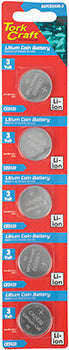 Tork Craft Cr2430 3V Lithium Coin Battery X5 Pack (Moq 20) - DEFAULT TITLE