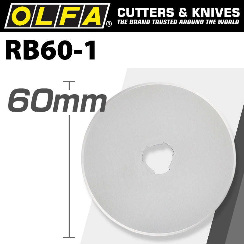 Olfa Blades Rotary Rb60-1 1/Pack 60Mm - DEFAULT TITLE