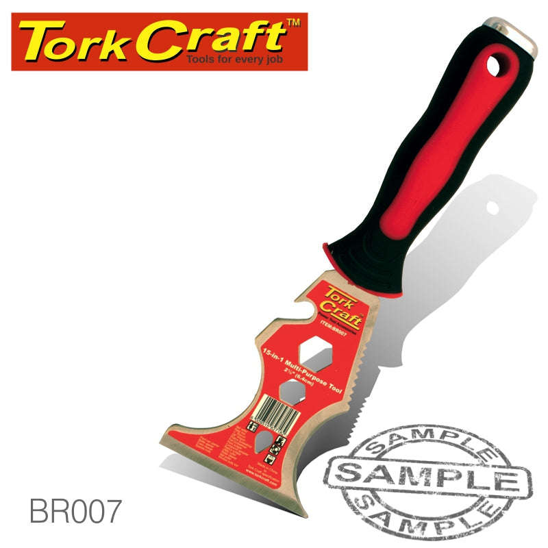 Tork Craft Scraper 15-In-1 Multi-Purpose Tool Stainless Steel - DEFAULT TITLE