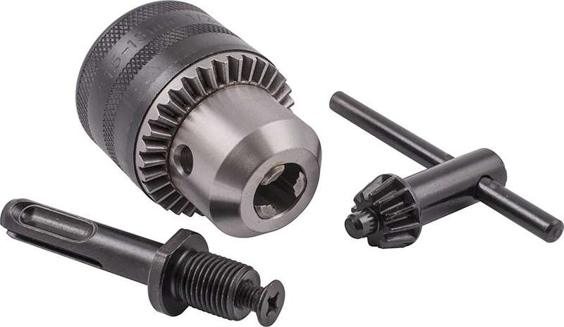 Tork Craft Chuck & Key 13Mm 1/2'X 20Unf & Sds Adaptor -
