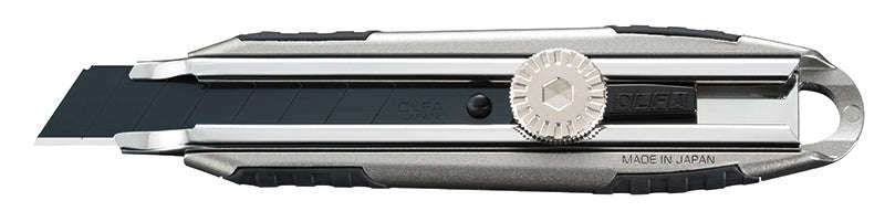 Olfa Cutter 18Mm With Blade Wheel Lock + Excelblack Blade - DEFAULT TITLE