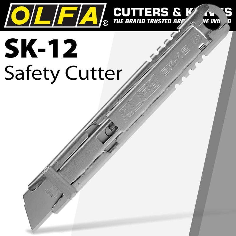 Olfa Stainless Steel Safety Knife -