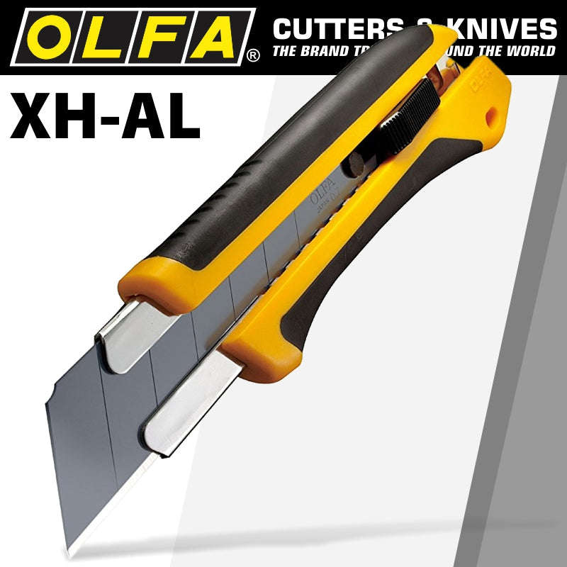 Olfa Extra Heavy Duty  Cutter With Black 25Mm Hbb Blade - DEFAULT TITLE