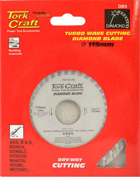 Tork Craft Diamond Blade Turbo 115Mm - DEFAULT TITLE