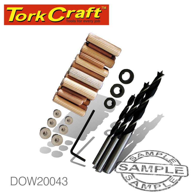 Special - Tork Craft Dowel Kit 6/8/10Mm - 43 Piece - DEFAULT TITLE