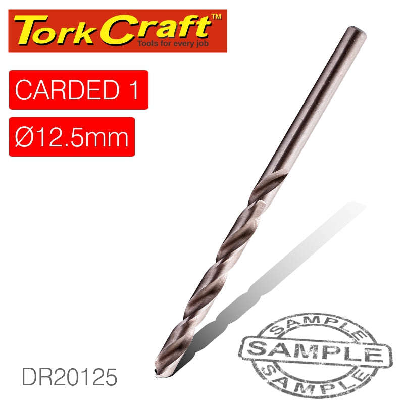 Tork Craft Drill Bit Hss Industrial 12.5Mm 135Deg 1/Card - DEFAULT TITLE