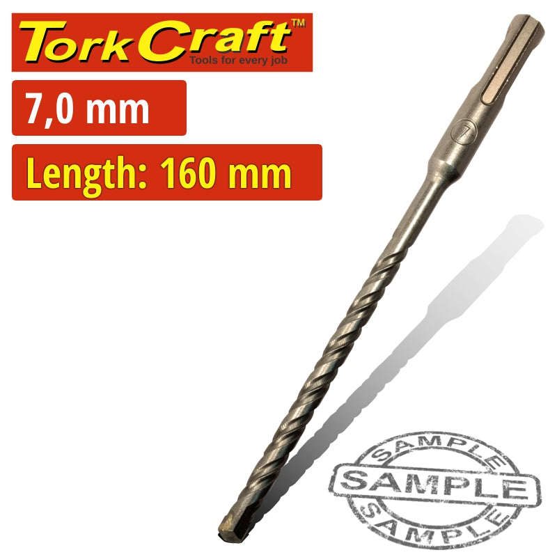 Tork Craft Sds Plus Drill Bit 160 X 100 7Mm - DEFAULT TITLE