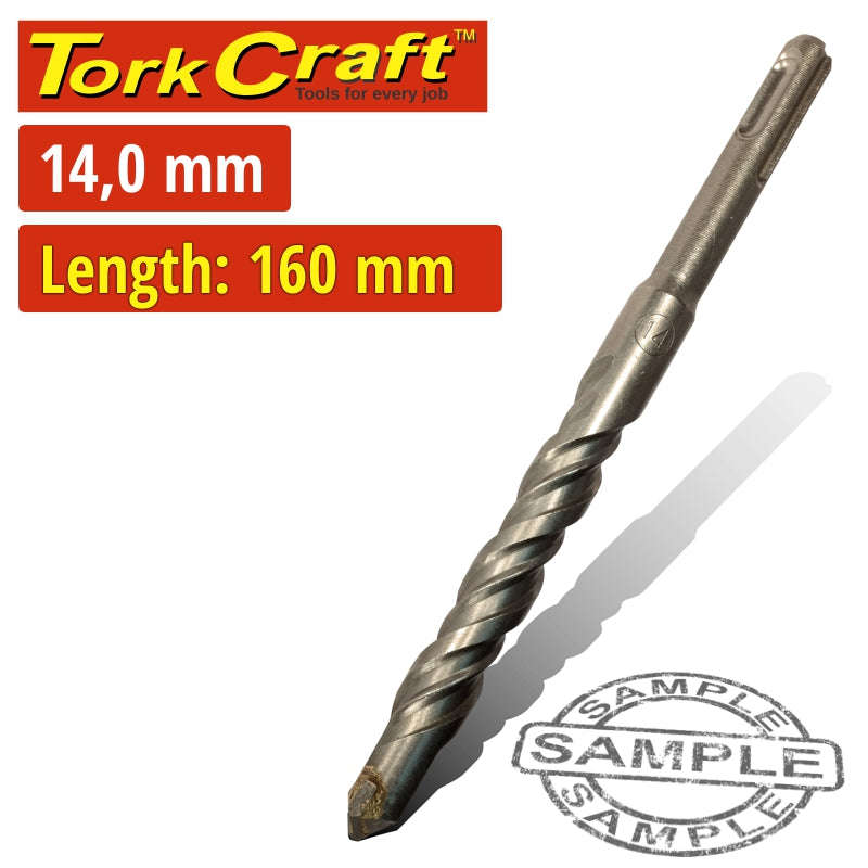 Tork Craft Sds Plus Drill Bit 160 X 100 14Mm - DEFAULT TITLE