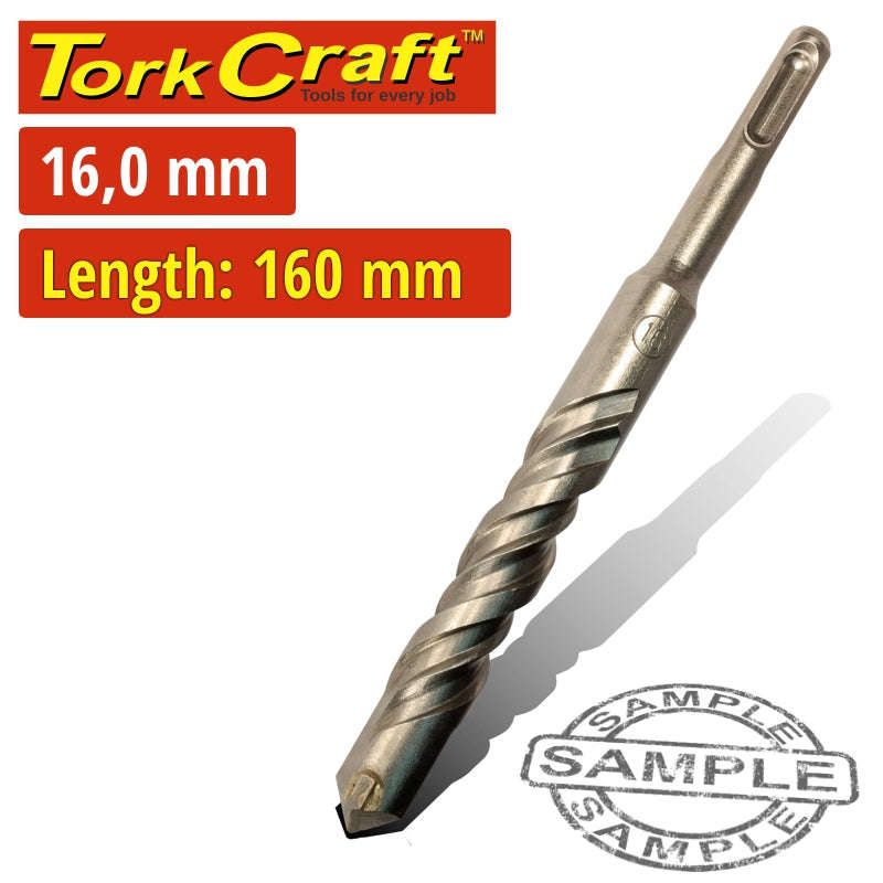 Tork Craft Sds Plus Drill Bit 160 X 100 16Mm - DEFAULT TITLE