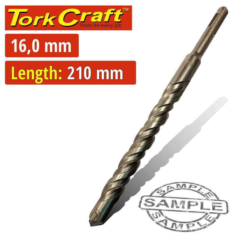 Tork Craft Sds Plus Drill Bit 210X150 16.0Mm - DEFAULT TITLE