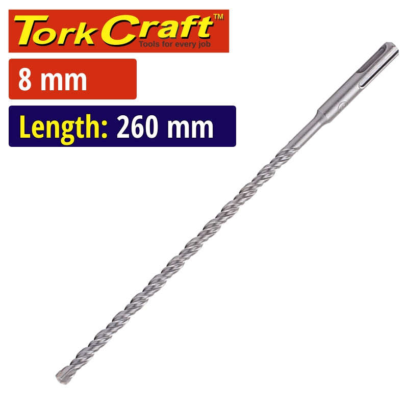 Tork Craft Sds Plus Drill Bit 260X200 8.0Mm - DEFAULT TITLE