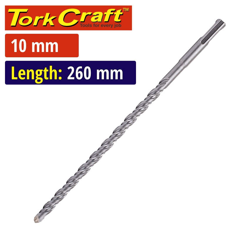 Tork Craft Sds Plus Drill Bit 260X200 10Mm - DEFAULT TITLE