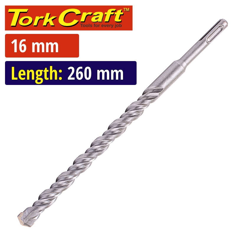 Tork Craft Sds Plus Drill Bit 260X200 16Mm - DEFAULT TITLE