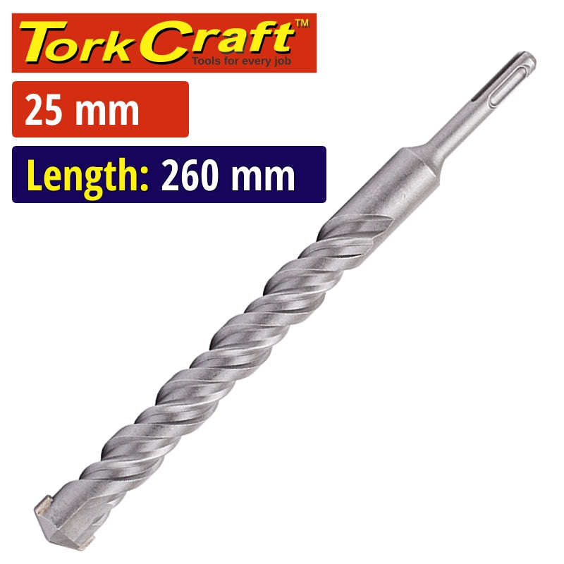 Tork Craft Sds Plus Drill Bit 260X200 25Mm - DEFAULT TITLE