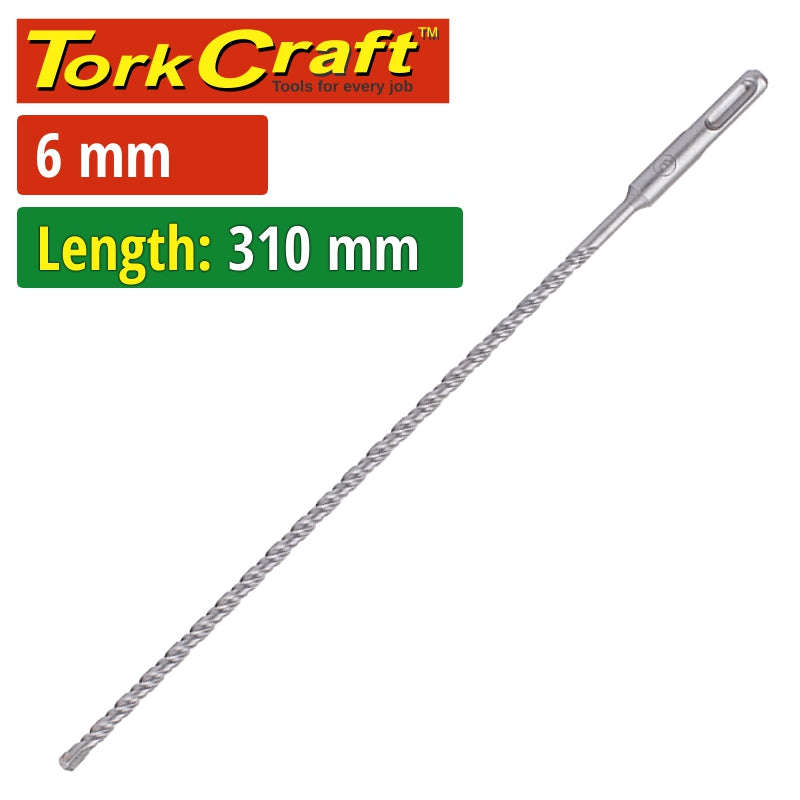 Tork Craft Sds Plus Drill Bit 310X250 6.0Mm - DEFAULT TITLE