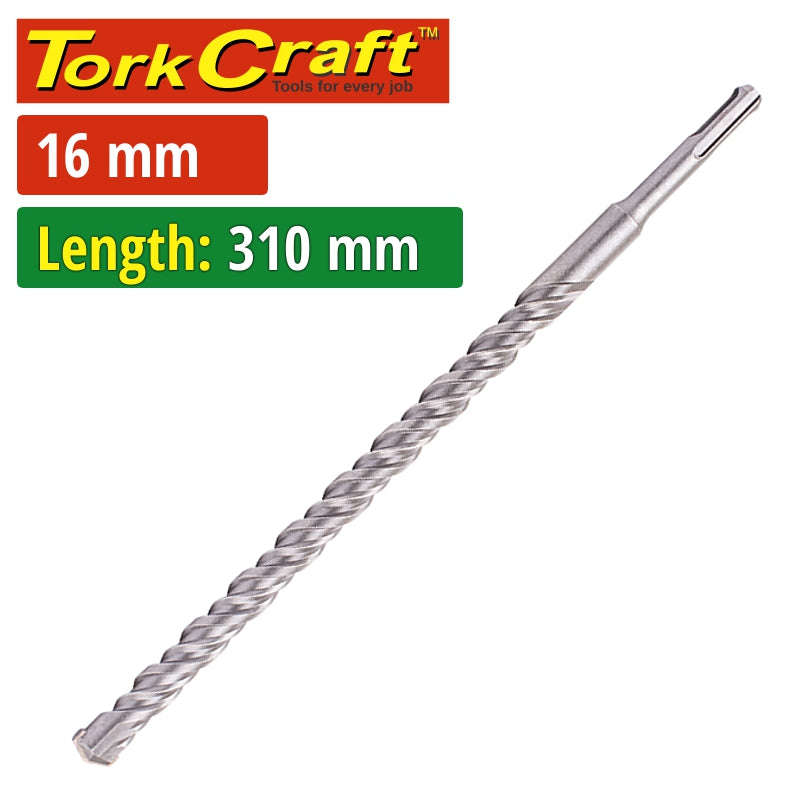 Tork Craft Sds Plus Drill Bit 310X250 16Mm - DEFAULT TITLE