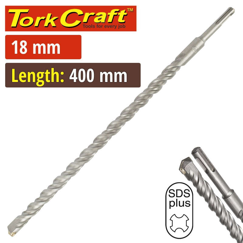 Tork Craft Sds Plus Drill Bit 400X310 18.0Mm - DEFAULT TITLE
