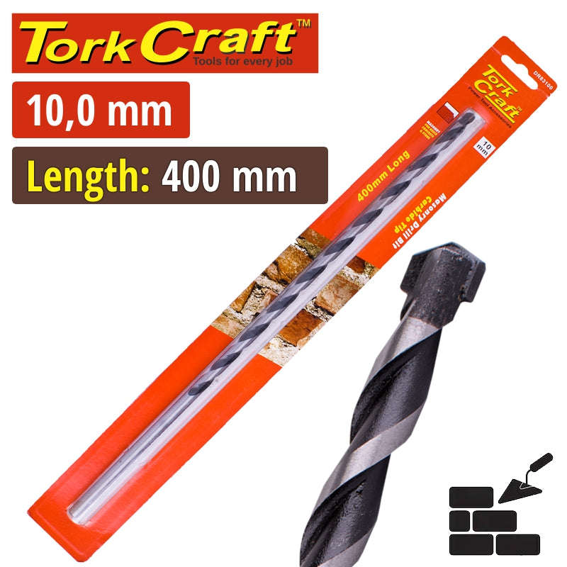 Tork Craft Masonry Drill Bit 10 X 400Mm - DEFAULT TITLE