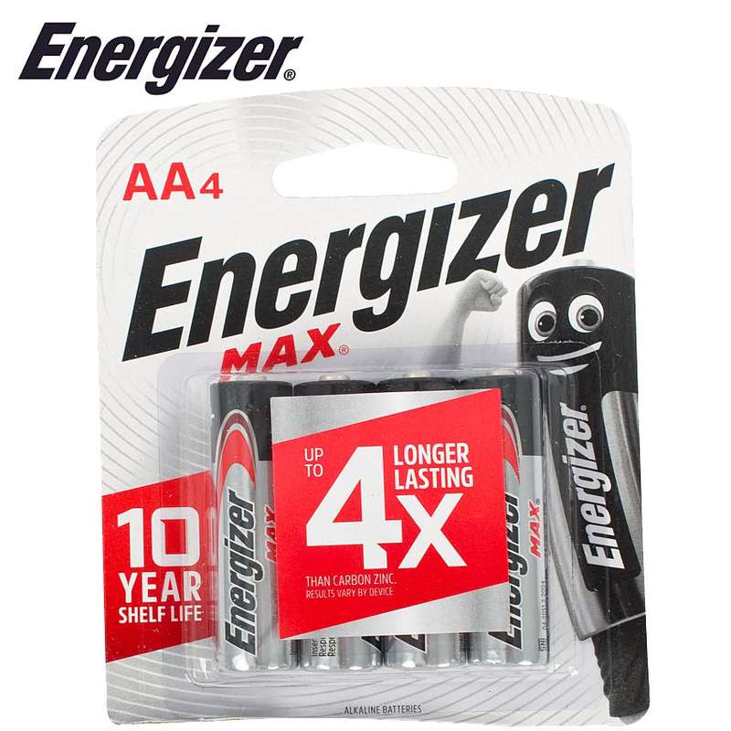 Energizer Max Aa - 4 Pack (Moq 12) - DEFAULT TITLE