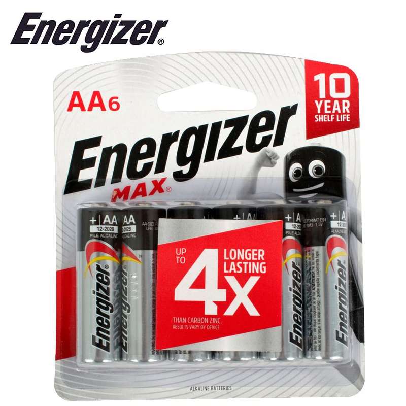 Energizer Max Aa - 6 Pack (Moq 12) - DEFAULT TITLE