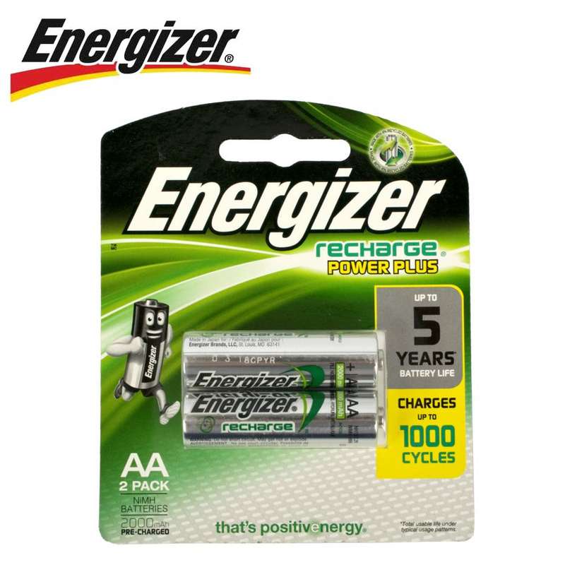 Energizer Recharge 2000Mah   Aa - 2 Pack (Moq6) - DEFAULT TITLE