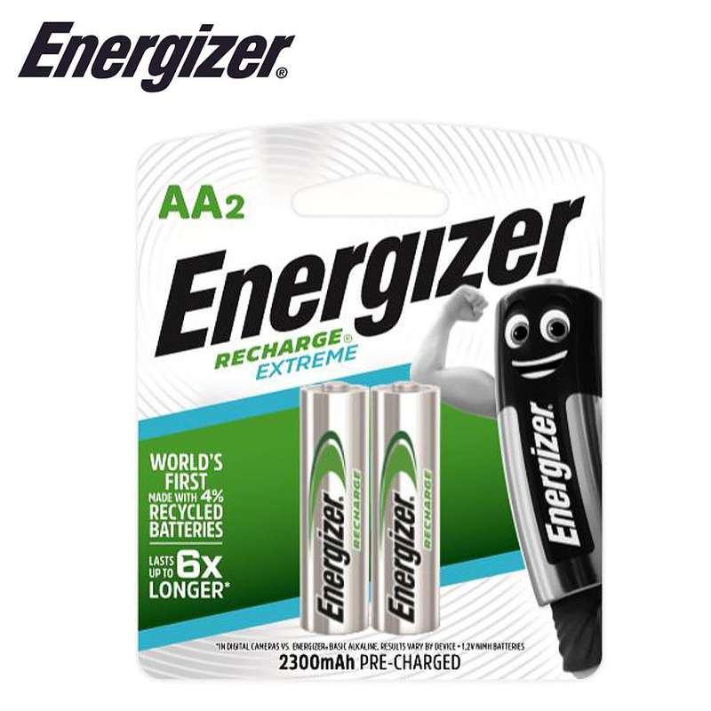 Energizer Recharge 2300Mah  Aa - 2 Pack (Moq6) - DEFAULT TITLE