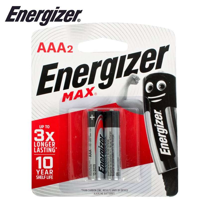 Energizer Max Aaa - 2 Pack (Moq 20) -