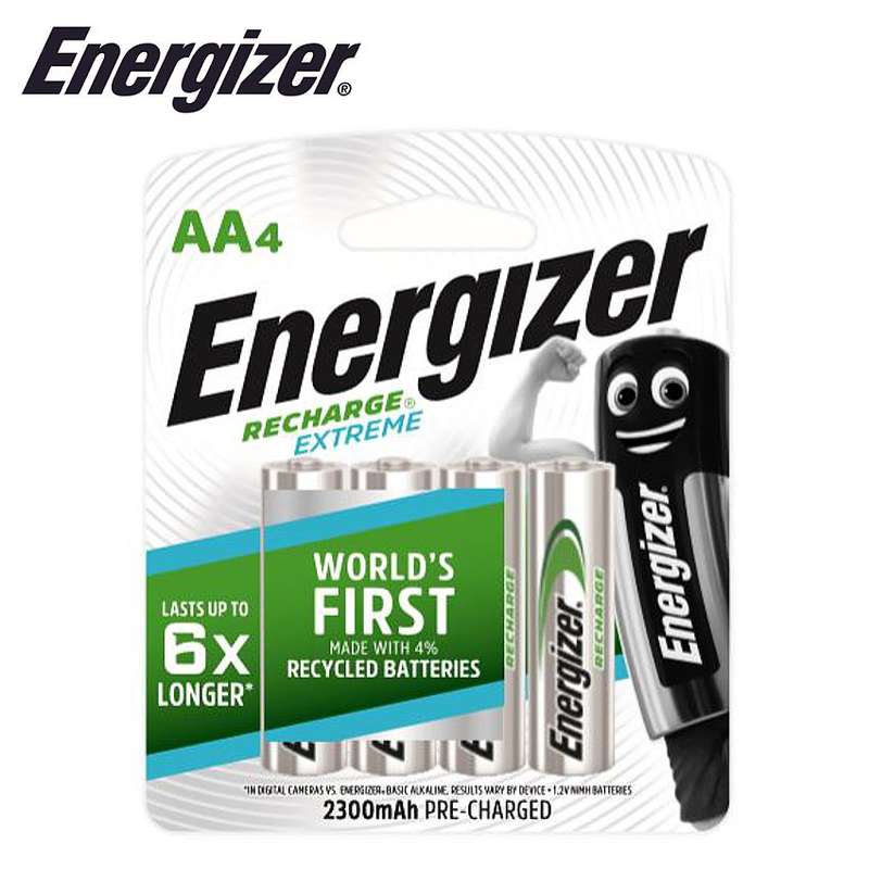 Energizer Recharge 2300Mah Extreme Aa - 4 Pack (Moq6) - DEFAULT TITLE