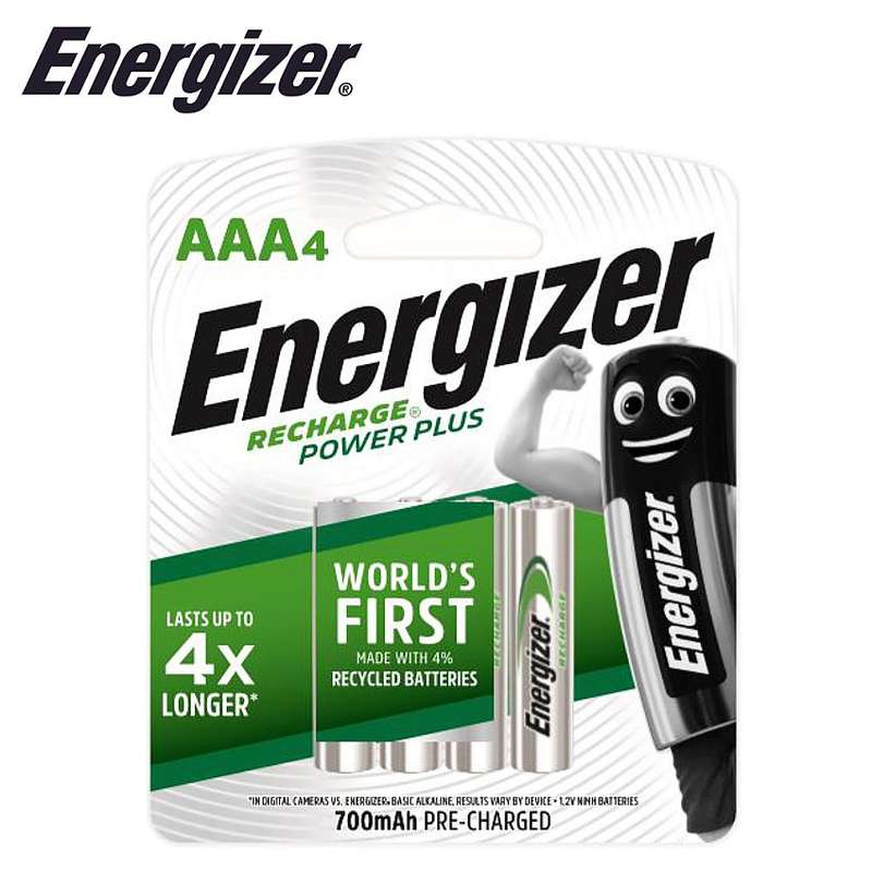 Energizer Recharge 700Mah   Aaa - 4 Pack (Moq6) - DEFAULT TITLE
