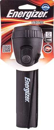Energizer Torch Red Medium 2D 25 Lumens (Moq 9) - DEFAULT TITLE