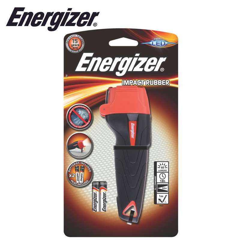 Energizer Rubber Light X2Aaa - 60 Lumens 50M Range - DEFAULT TITLE
